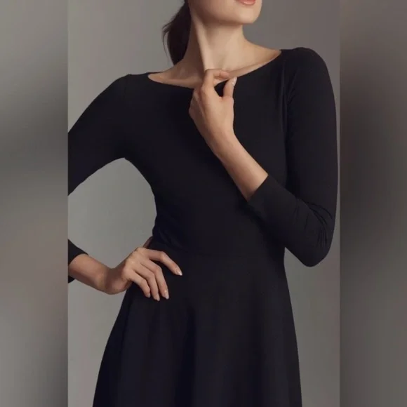 Reformation Wiley Stretch Organic Cotton Blend Fit & Flare Midi Dress Size XS - Picture 4 of 16